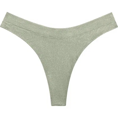 Cuup The Thong Lurex In Green