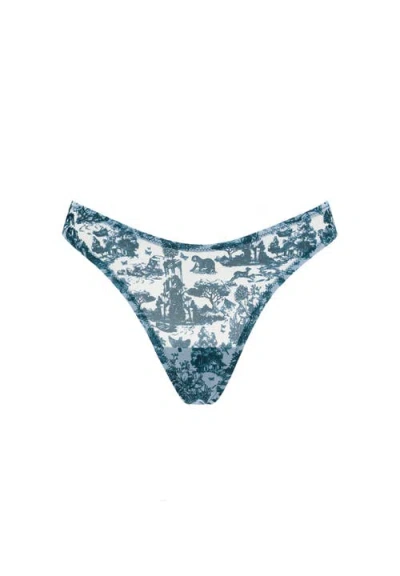 Cuup The Thong Mesh In Blue
