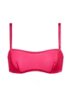 Cuup The Wireless Balconette Mesh In Pink