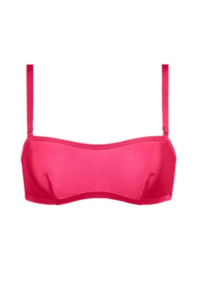 Cuup The Wireless Balconette Mesh In Pink