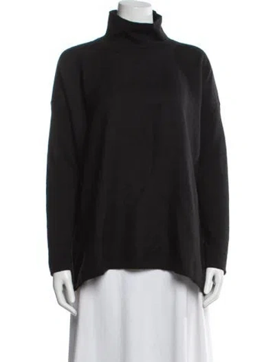 Pre-owned Cuyana Alpaca Turtleneck Sweater In Gray