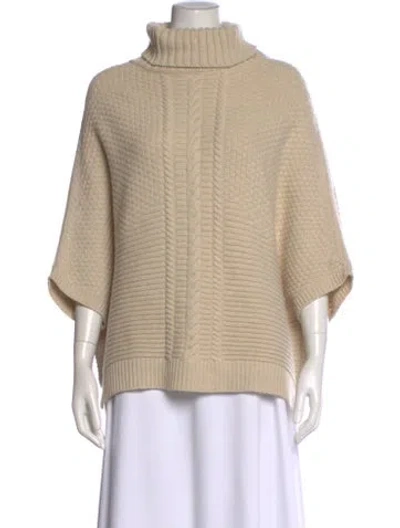 Pre-owned Cuyana Alpaca Turtleneck Sweater In Neutrals