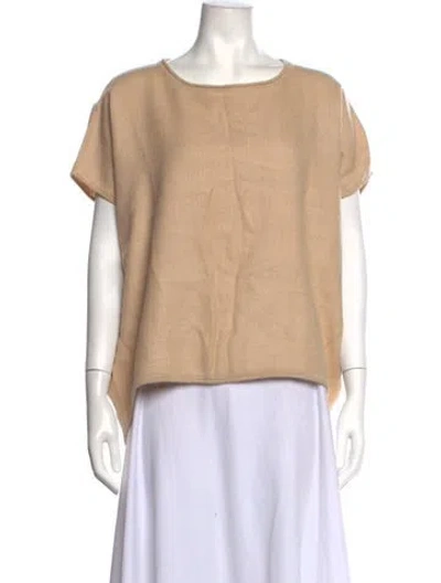 Pre-owned Cuyana Baby Alpaca Crew Neck Sweater In Neutrals