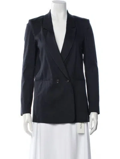 Pre-owned Cuyana Blazer In Blue