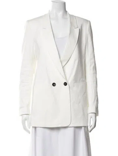 Pre-owned Cuyana Blazer In White