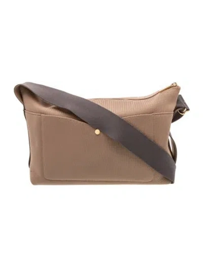 Pre-owned Cuyana Canvas Shoulder Bag In Brown