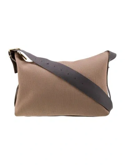 Pre-owned Cuyana Canvas Shoulder Bag In Neutral