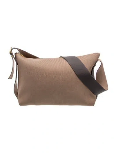Pre-owned Cuyana Canvas Shoulder Bag In Neutrals