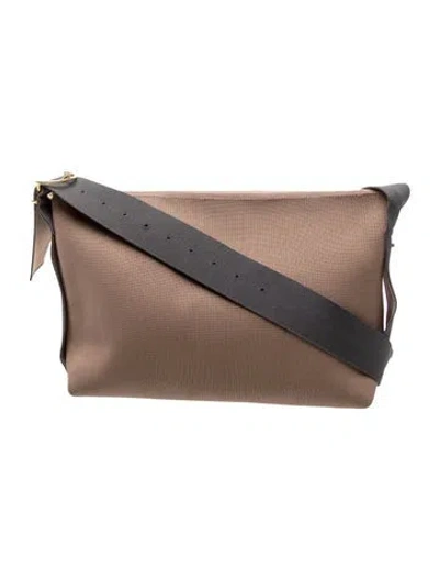 Pre-owned Cuyana Canvas Shoulder Bag In Neutrals