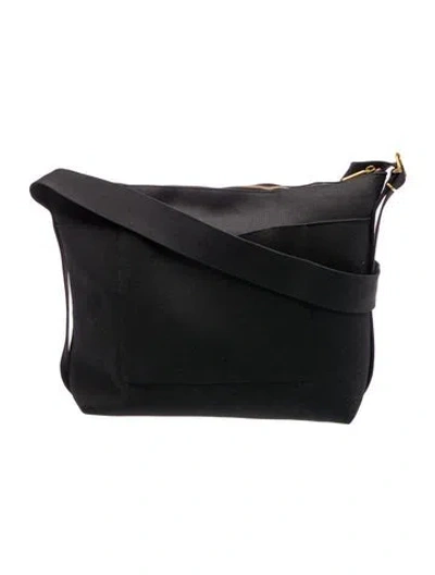 Pre-owned Cuyana Canvas Tote In Black