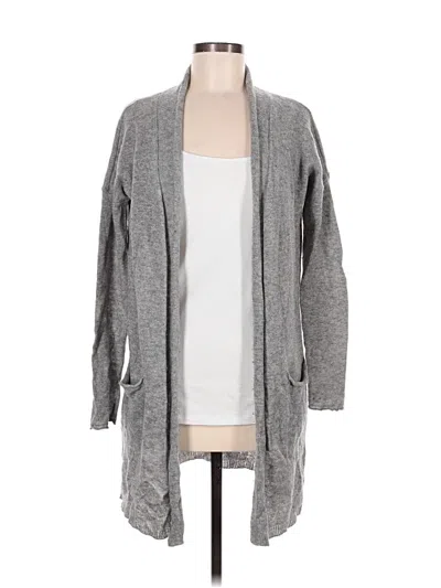 Pre-owned Cuyana Cardigan Sweater In Gray