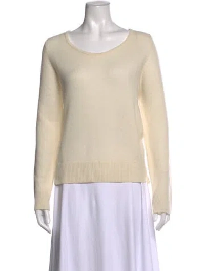 Pre-owned Cuyana Cashmere Crew Neck Sweater In Neutrals