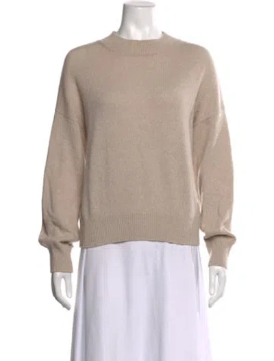 Pre-owned Cuyana Cashmere Crew Neck Sweater In Neutrals