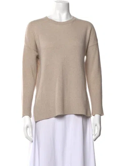 Pre-owned Cuyana Cashmere Crew Neck Sweater In Neutrals