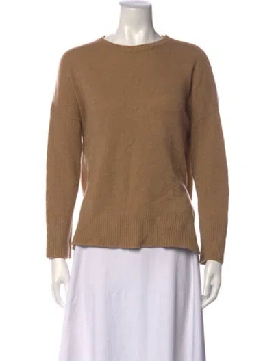 Pre-owned Cuyana Cashmere Crew Neck Sweater In Neutrals