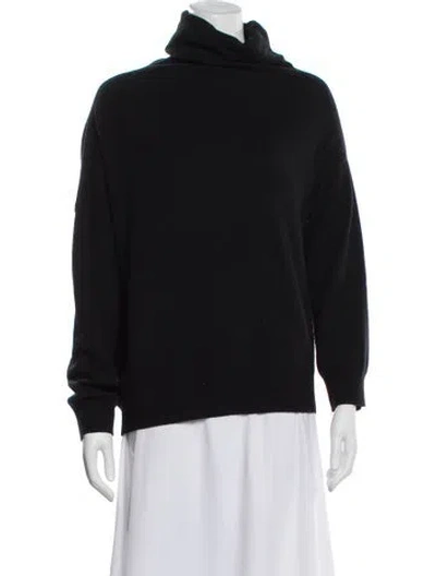 Pre-owned Cuyana Cashmere Turtleneck Sweater In Black