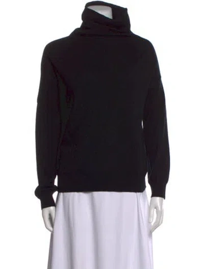 Pre-owned Cuyana Cashmere Turtleneck Sweater In Black