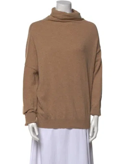 Pre-owned Cuyana Cashmere Turtleneck Sweater In Neutral