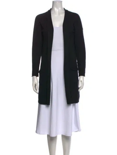 Pre-owned Cuyana Cashmere V-neck Sweater In Black