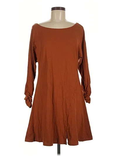 Pre-owned Cuyana Casual Dress In Brown
