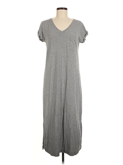 Pre-owned Cuyana Casual Dress In Gray
