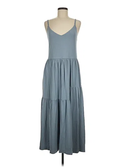 Pre-owned Cuyana Casual Dress In Gray