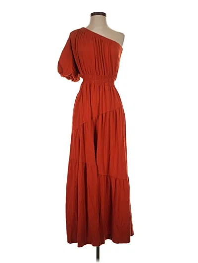 Pre-owned Cuyana Casual Dress In Orange