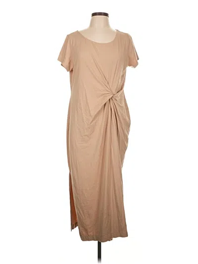 Pre-owned Cuyana Casual Dress In Tan