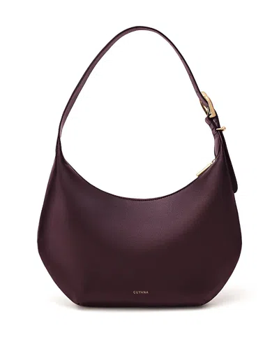 Cuyana Celestia Shoulder Bag In Purple