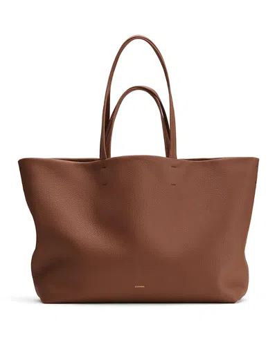 Cuyana Classic Easy Tote In Brown