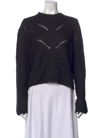 Pre-owned Cuyana Crew Neck Sweater In Black