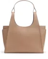 Cuyana Double Loop Satchel In Brown