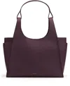 Cuyana Double Loop Satchel In Purple