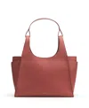 Cuyana Double Loop Satchel In Red