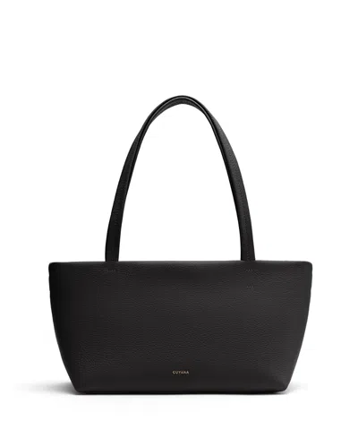 Cuyana East West Easy Tote In Black