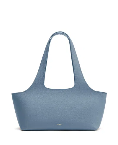 Cuyana East West System Tote In Blue