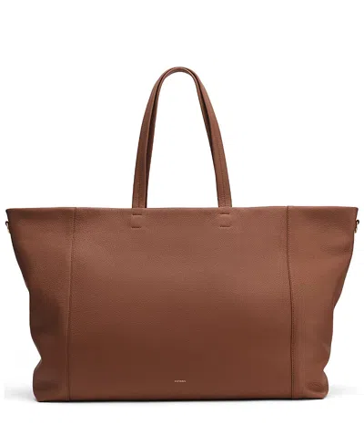 Cuyana Easy Travel Bag In Brown