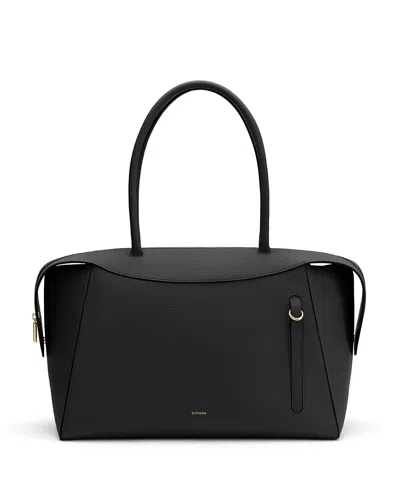 Cuyana Forma Bowler Bag In Black