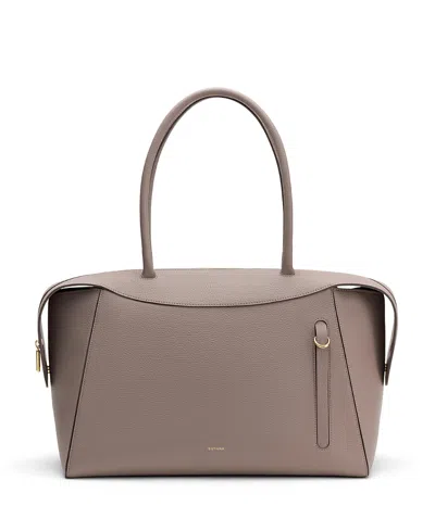 Cuyana Forma Bowler Bag In Brown