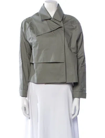 Pre-owned Cuyana Jacket In Gray