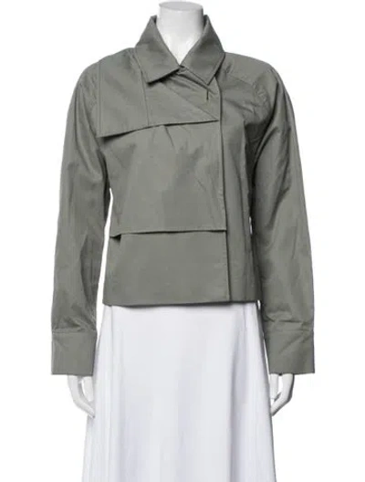 Pre-owned Cuyana Jacket In Green