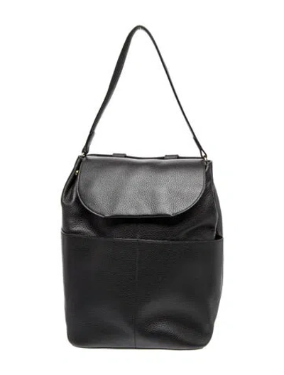 Pre-owned Cuyana Leather Backpack In Black