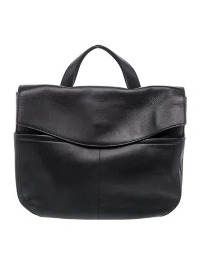 Pre-owned Cuyana Leather Backpack In Black