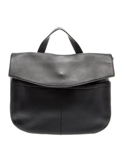 Pre-owned Cuyana Leather Backpack In Black