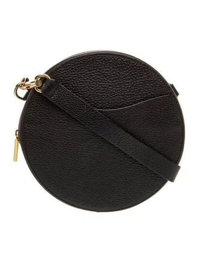 Pre-owned Cuyana Leather Belt Bag In Black
