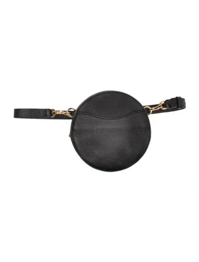 Pre-owned Cuyana Leather Belt Bag In Black