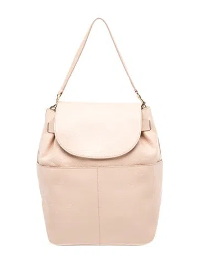 Pre-owned Cuyana Leather Bucket Bag In Neutral