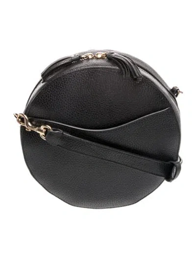 Pre-owned Cuyana Leather Crossbody Bag In Black