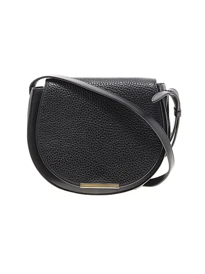 Pre-owned Cuyana Leather Crossbody Bag In Black