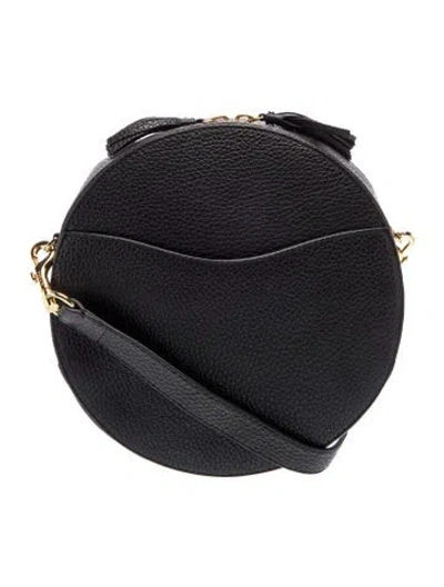 Pre-owned Cuyana Leather Crossbody Bag In Blue